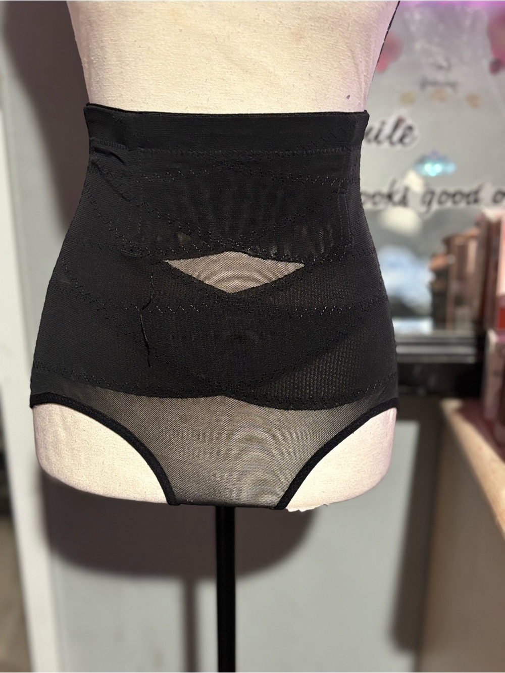 NWOT High-Waist Black Shaping Briefs